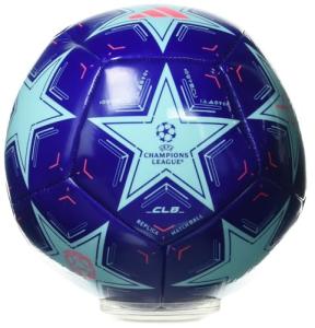 adidas Unisex-Adult UCL Club Soccer Ball, Clear Aqua/Lucid Blue/Turbo, 4