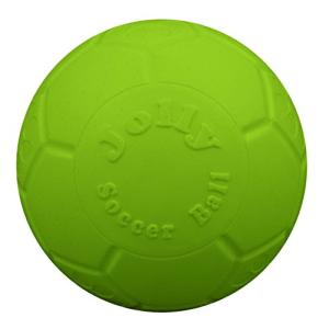Jolly Pets Large Jolly Soccer Ball Floating-Bouncing Dog Toy; 8" Green Apple