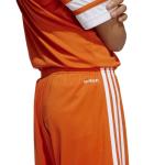 Adidas Unisex-Kids Squadra 25 Soccer Shorts, Team Orange/White, Medium