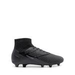 DREAM PAIRS Men's High Tops Lace Up Soccer Cleats, Lightweight Professional Athletic Football Cleats Mens Athletic Shoes for Training Soccer,Size 8.5,Black,SDSC2407M