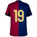 AFEELA 2024 Barcelona #19 Home Men's Jersey Rising Star of The Bullfighters Fast 3-Day Delivery Blue