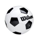 WILSON Traditional Soccer Ball - Size 3, Black/White