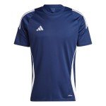 adidas Men's Tiro 24 Jersey, Team Navy Blue/White, Large
