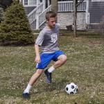 WILSON Traditional Soccer Ball - Size 3, Black/White