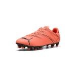 Puma, Men's, ATTACANTO Firm, Artificial Ground Soccer Cleat, Glowing Red-Puma Black, 11