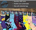 Crazy Dog T-Shirts Mens Well that’s not a good sign Funny Socks Bad Sign Joke Hilarious Sock Sarcastic Stick Figure Dad Joke Footwear