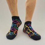 GLCMXMART Mens Ankle Socks, Fun Crazy Funny No Show Low Cut Novelty Cute Funky Colorful Silly Cool Pattern Wanky Goofy Character Unique Weird Graphic Food Socks
