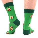 WeciBor Unisex Colorful Funny Animal Food Pattern Novelty Socks for Men Women Bulk - 36 Pairs - Size 7-13