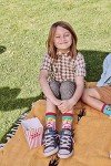 Oooh Yeah Socks ! - Kids Crew -Box O' Popcorn One Size