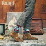 BONANGEL Fun Socks, Cool Cute Food Graphic Animal Novelty Crazy Funny Crew Dress Socks for Men