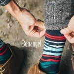 BONANGEL Fun Socks, Cool Cute Food Graphic Animal Novelty Crazy Funny Crew Dress Socks for Men