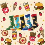 Crazy Socks for Kids Boys Socks 10-12 Years Old Silly Funny School Dress Socks 6-8 Fun Pizza Socks Birthday Christmas Gift