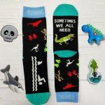 IRISGOD Funny Nerd Socks | Cool Stocking Stuffers | Holiday Gifts For Men and Women