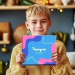 HAPPYPOP Ice Cream Sock Gifts for Kids - Funny Ice Cream Socks for Girls Boys 4-6 Years Old, Cute Stocking Stuffers