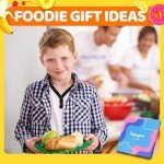 HAPPYPOP Ice Cream Sock Gifts for Kids - Funny Ice Cream Socks for Girls Boys 4-6 Years Old, Cute Stocking Stuffers
