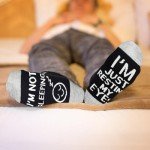 Dealswin Gifts for Dad Funny Socks: Birthday Gifts for Men Husband Garandpa, Father's Day Gifts idea, I'm Not Sleeping I'm Just Resting My Eyes Socks, Valentine's Day Gifts for Men Him