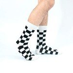 BONANGEL Fun Socks, Cool Cute Food Graphic Animal Novelty Crazy Funny Crew Dress Socks for Men