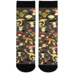 Fun Guy Mushroom Socks for Men and Women - Gift for Mushroom Lovers - unisex one size fits most