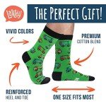 Lavley Funny Golf Socks for Men - They See Me Rolling, They Hating Golf Cart Socks - Unique Gift for Golfers, Dad, or Friends - Novelty Gifts for Him - One Size Fits Most