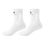 Honganda Funny Kids Baby Girl Boy Magnetic Holding Hand Socks, Toddler Silly Socks, Smile Crazy Socks for Children 1-10 Years (US, Age, 4 Years, 6 Years, White)