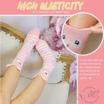 WELSOX Welwoos Girls Socks Gifts for kids Cute Animal Fun Crew Fashion Funny Novelty Soft Cotton Socks 6 Pairs(Animal,9-14 Y)