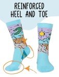 InnoBeta Surfing Gifts, Gifts on Birthday and Christmas, One Size Crew Socks