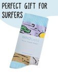 InnoBeta Surfing Gifts, Gifts on Birthday and Christmas, One Size Crew Socks