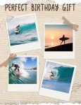 InnoBeta Surfing Gifts, Gifts on Birthday and Christmas, One Size Crew Socks