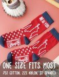 InnoBeta City Skyline Gifts, Gifts on Birthday and Christmas, One Size Crew Socks - New York