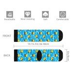 GJLNTRF Funny Yellow Duck Funny Novelty Socks Casual Athletic Crazy Cute Crew Socks For Women Men