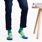 Moyel Golf Gifts for Men Golf Socks for Men Men's Funny Cotton Crew Socks, Novelty Cool Fun Funky Accessories On Birthday(4 Pairs)