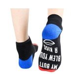 HAPPYPOP 2024 Funny Weird Sarcastic Gag Silly Socks Women, White Elephant Gifts Gag Gifts Weird Silly Gifts Joke Fart Gifts Men