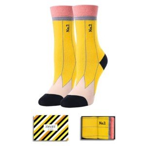 Crazy Socks Silly Socks for Kids, Funny School Socks for Girls, Funny Wacky Pencil Gifts for Teen Girls, Back to School Gifts