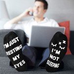 FilmHOO Birthday Gifts for Men Husband Fathers Day Dad Gifts from Daughter Son Wife Funny Socks Christmas