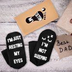 FilmHOO Birthday Gifts for Men Husband Fathers Day Dad Gifts from Daughter Son Wife Funny Socks Christmas