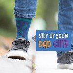 Funny Socks for Men - Men's Dress Socks with Dad Jokes and Stylish Patterns, Unique Gifts for Men Who Have Everything and Gifts for Dad from Daughter, Groomsmen Socks, Fun Socks for Men (DadSole)