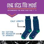 Funny Socks for Men - Men's Dress Socks with Dad Jokes and Stylish Patterns, Unique Gifts for Men Who Have Everything and Gifts for Dad from Daughter, Groomsmen Socks, Fun Socks for Men (DadSole)