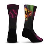 For Bare Feet PARTY ANIMALS Party Time Crew Sock Team Colors YOUTH