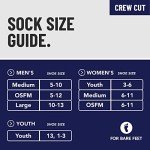 For Bare Feet PARTY ANIMALS Party Time Crew Sock Team Colors YOUTH