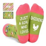 Kids Funny Socks Fun Socks girls Chicken Socks Teens, Cute Chicken Lover Gifts Animal Children 4-6 Years