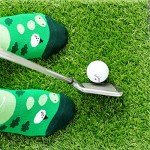 I'd Rather Be - Funny Socks For Men & Women - Gifts For Golf, Hunting, Camping, Hiking, Outdoors, Sports Unisex Adult (US, Alpha, One Size, Regular, Regular, Be Golfing)