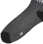 STAR WARS mens Single Crew Casual Sock, Black/Charcoal, 10 13 US