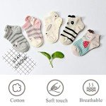 Artfasion Girls Ankle Animal Socks: Cute Crew Cotton Socks Soft Funny Childs Breathable Cartoon Sock for 5-7 Years Kids Students Daughter Granddaughter Birthday Exploring Walking Adventure Games Gifts