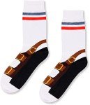 HAPPYPOP Socks for Men 2024, Novelty Socks That Look Like Shoes Sandals Feets, Silly Crazy Gag Gifts