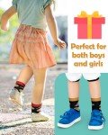 Leumoi 8 Pairs Novelty Food Socks Boys Kids Crazy Crew Socks for 4-7 Years Boys Girls Snack Food Theme for Child Gift