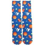 Mens Funny Crazy Socks Unisex Cool Funky 3D Printed Patterned Socks Funny Crazy Ball Themed Boys Novelty Athletic Tube Sock Gifts