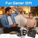 Gaming Socks for Teen Boys - Funny Gamer Socks, Video Game for Children 10-12 Years