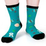 Nucinzua Easter Socks Men,Easter Basket Stuffers For Teens,Boys,Women,Easter Gifts For Men,Novelty Funny Easter Socks For Boys Girls