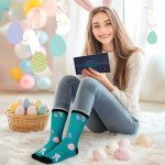 Nucinzua Easter Socks Men,Easter Basket Stuffers For Teens,Boys,Women,Easter Gifts For Men,Novelty Funny Easter Socks For Boys Girls