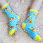 Jeasona Kids Socks Food Gifts for Kids Cute Funny Food Socks 5 Pairs